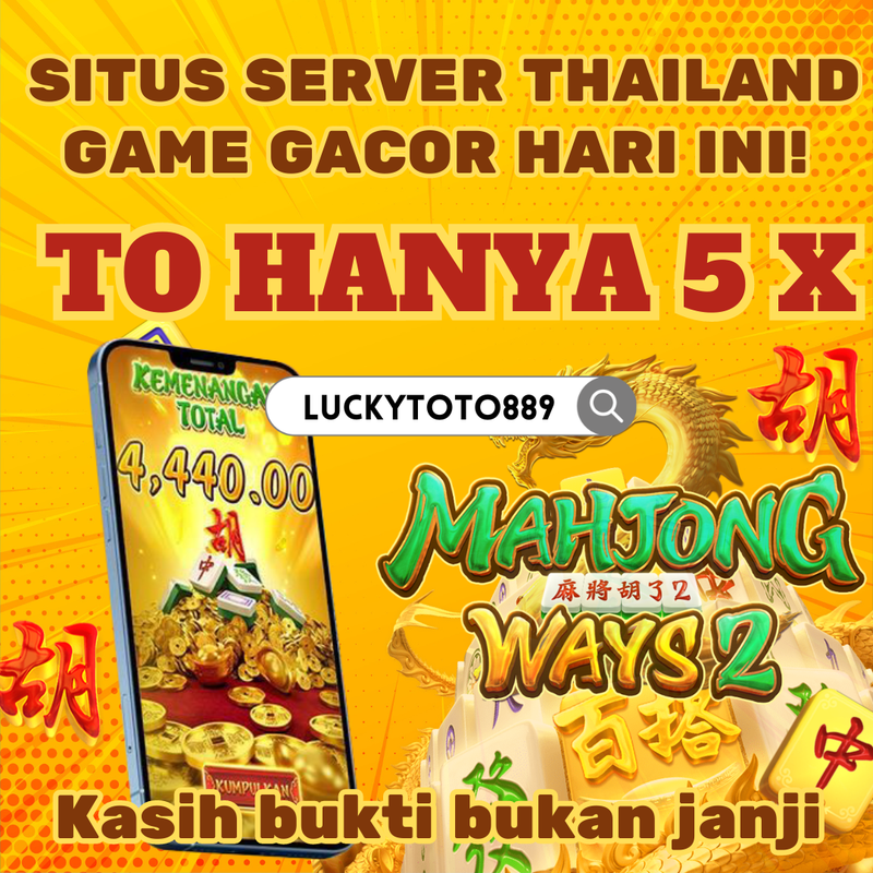Luckytoto adalah situs game online terpercaya yang menawarkan berbagai permainan yang menarik. Dengan lisensi IDN official yang terpercaya.