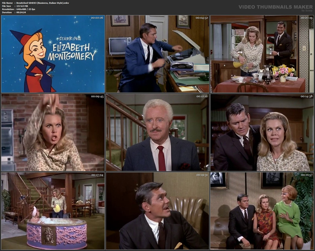 Bewitched S04E03 (Business, Italian Style).mkv