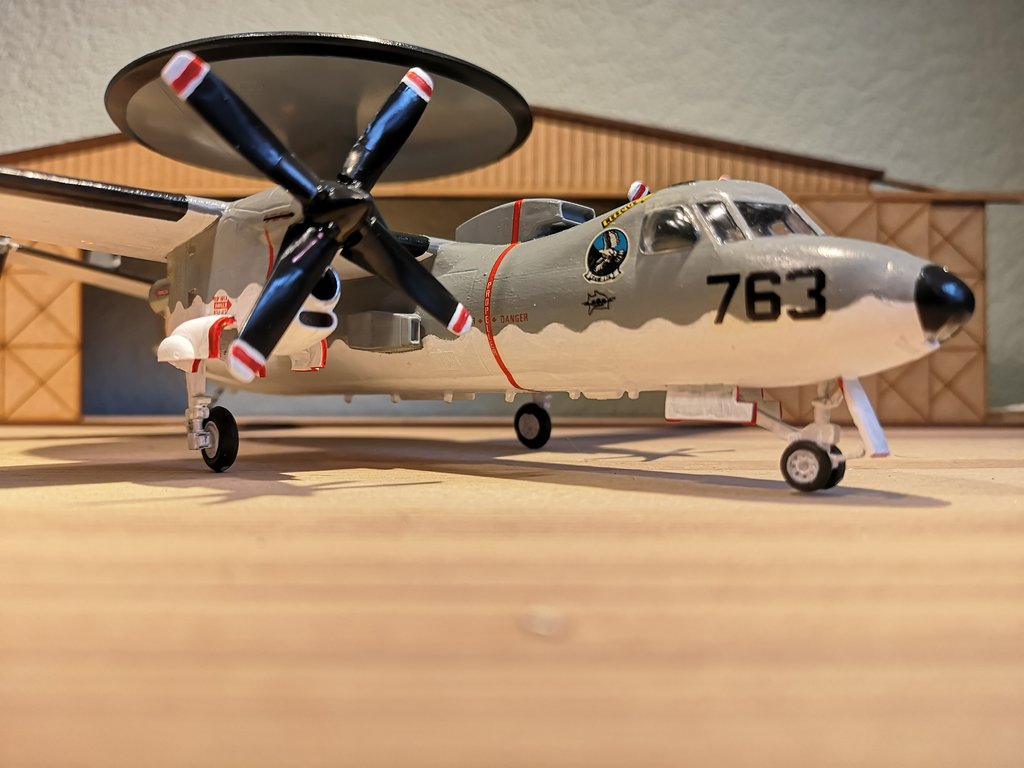 Heller/Fujimi 1/72 E-2C Hawkeye, by Gordon Zammit