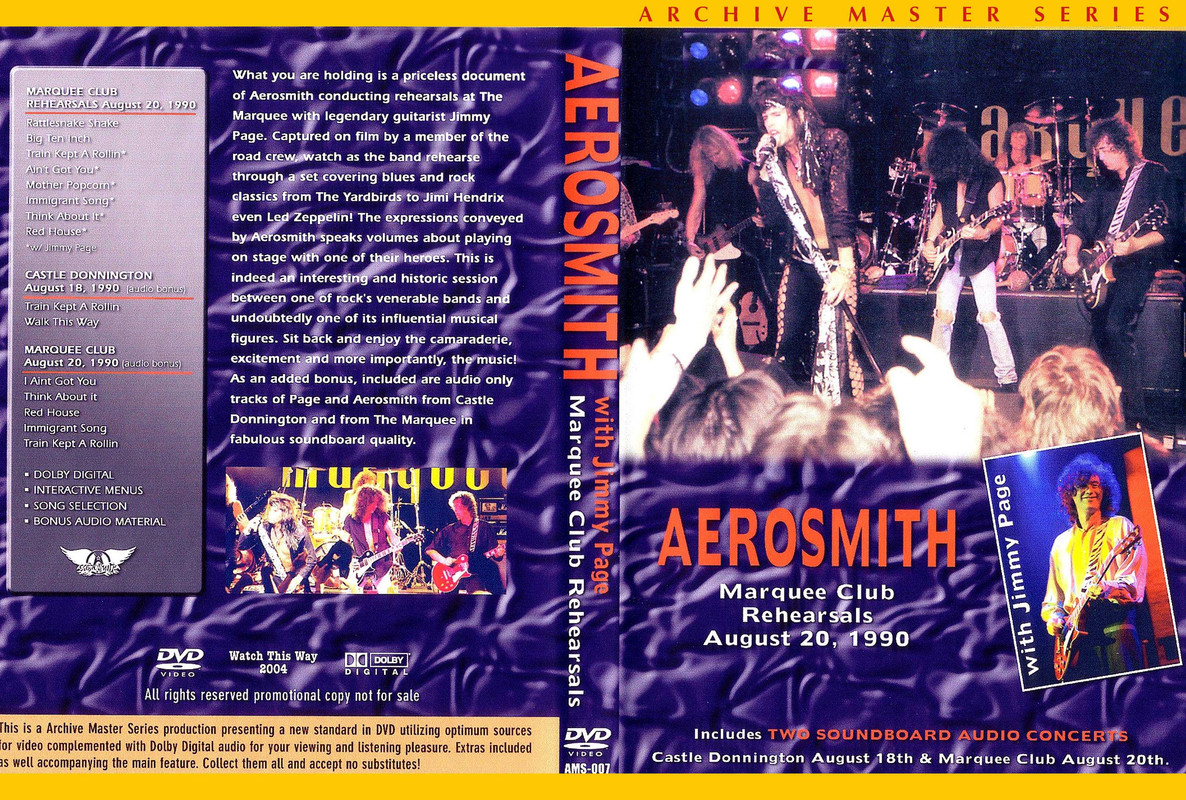 1990 - Marquee-Rehersals