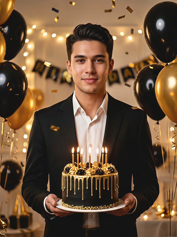 Birthday Portrait | PromptGet