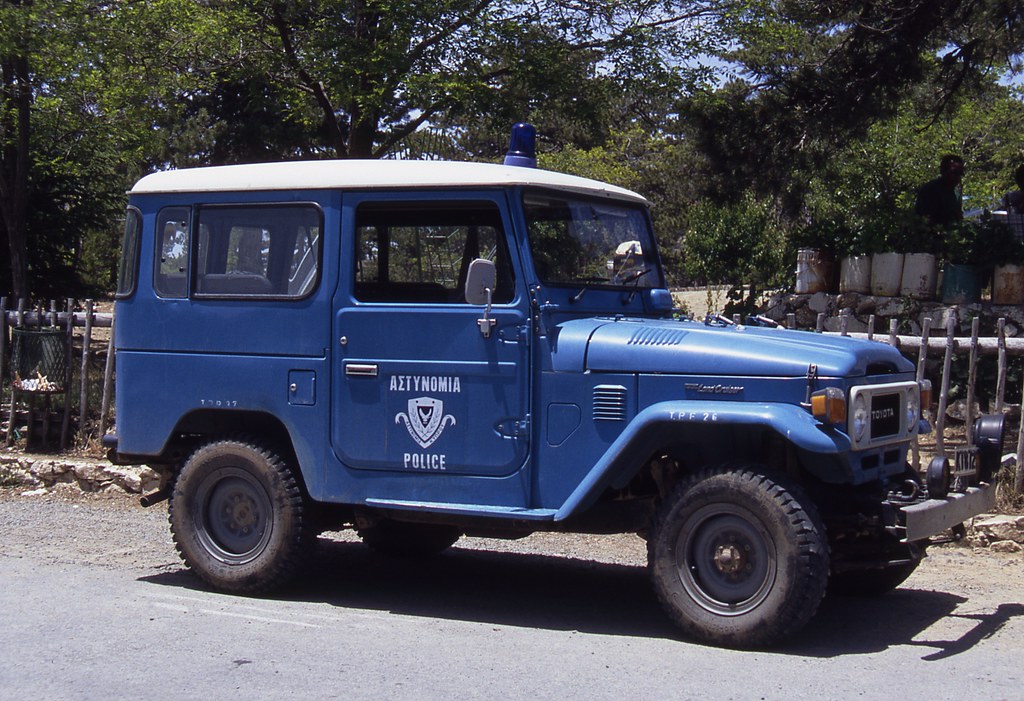 Toyota-Land Cruiser FJ40 Police (1979-82)
