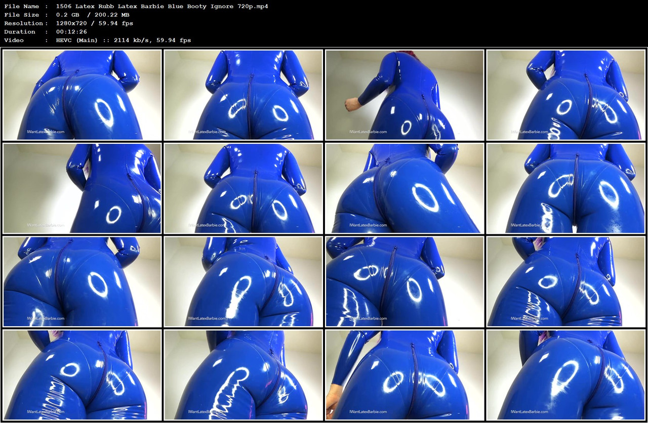 1506 Latex Rubb Latex Barbie Blue Booty Ignore 720p mp4