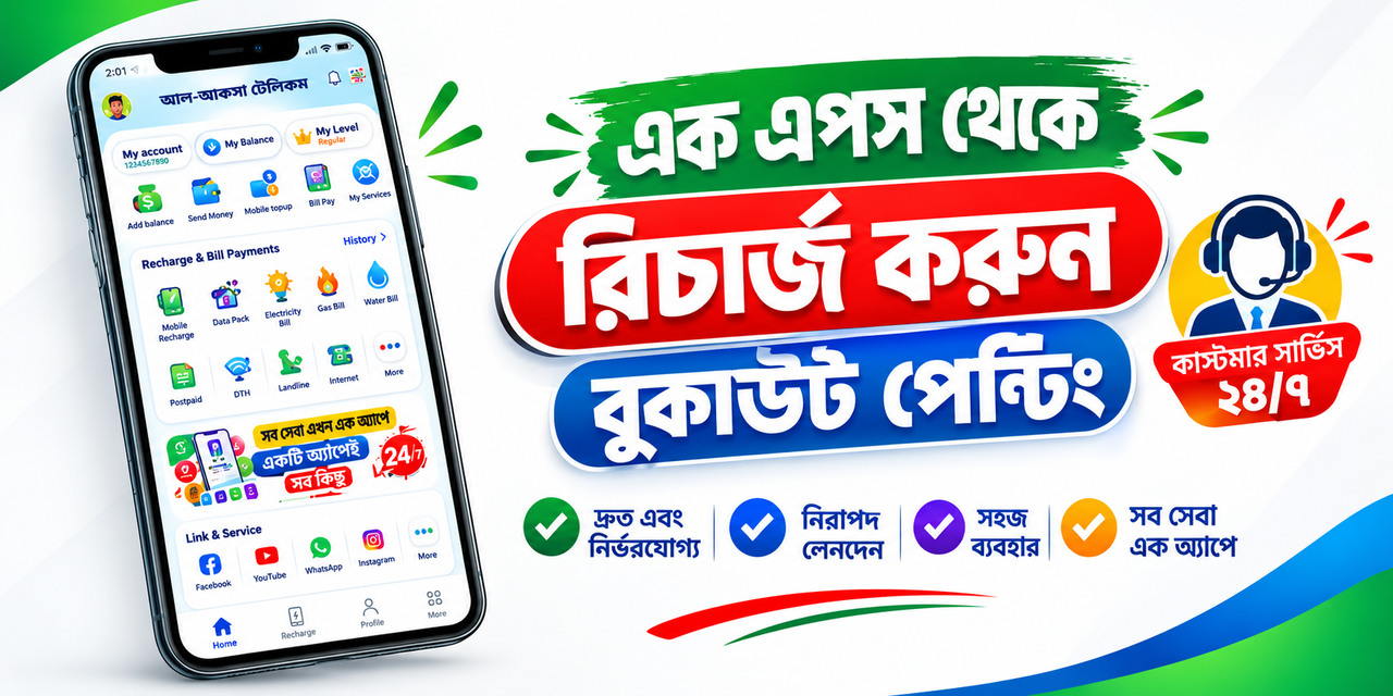 Bengali Digital Services App Banner