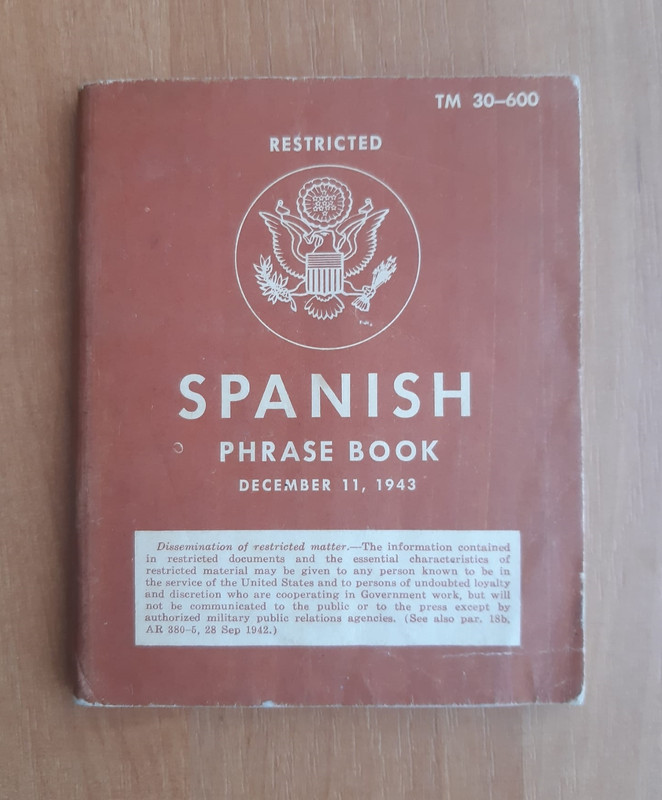 161 - Guia de frases en Español (11-11-1943).