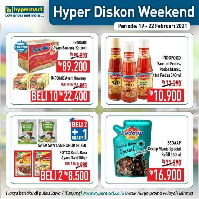 Katalog Promo Hypermart 19-22 Februari 2021