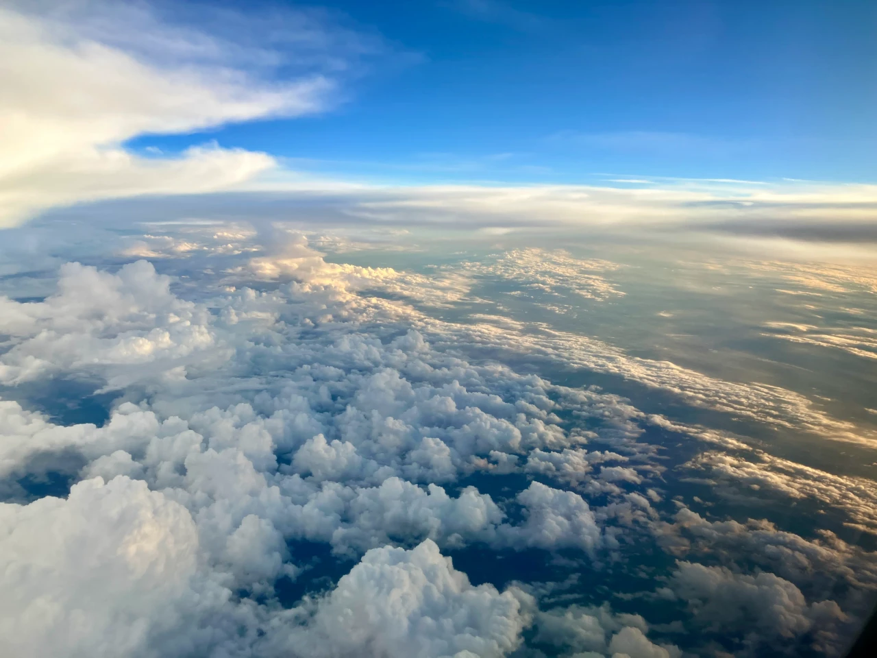 Views above the storm