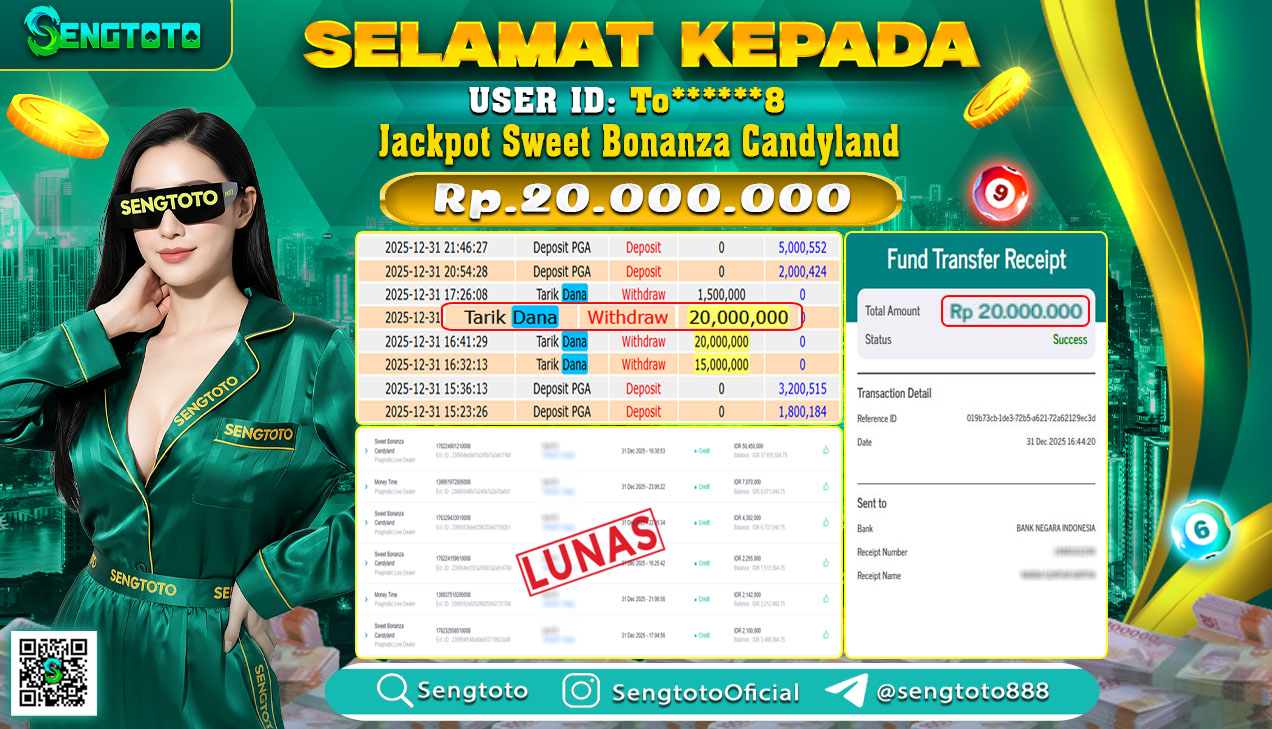 BUKTI PEMBAYARAN SLOT SWEET BONANZA CANDYLAND