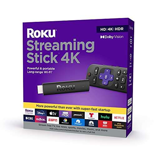 Amazon: ROKU Streaming Stick 4K 2021 

