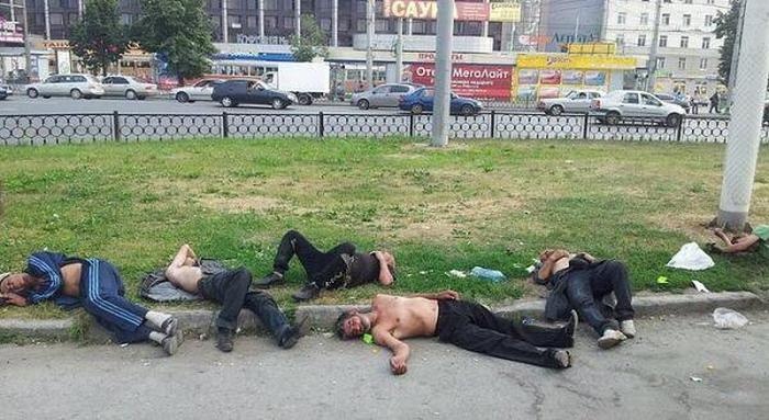 Грязный сходняк с ненасытными давалками
