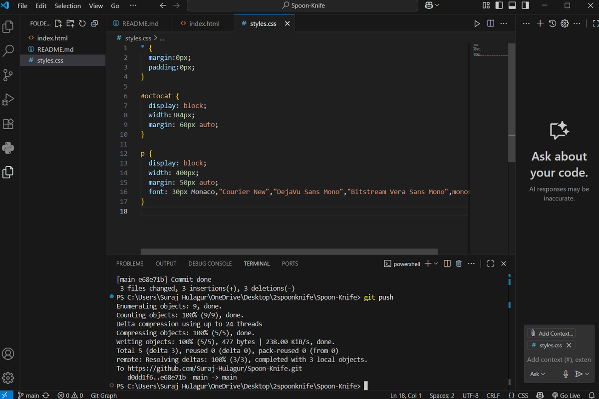 GitHub Screenshot 2