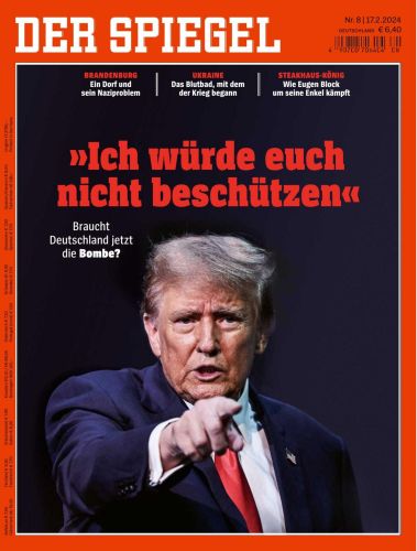 Cover: Der Spiegel Nachrichtenmagazin No 08 vom 17  Februar 2024