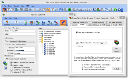 DameWare Mini Remote Control 12.2.0.1206