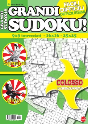 Grandi Sudoku N.82 - Aprile-Maggio 2024