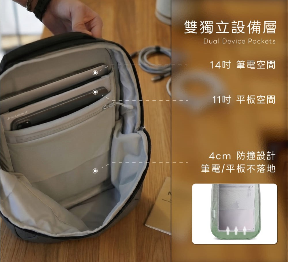 Taiwan [NIID Taiwan Official Direct Sales] NEO Nomad N3 Backpack