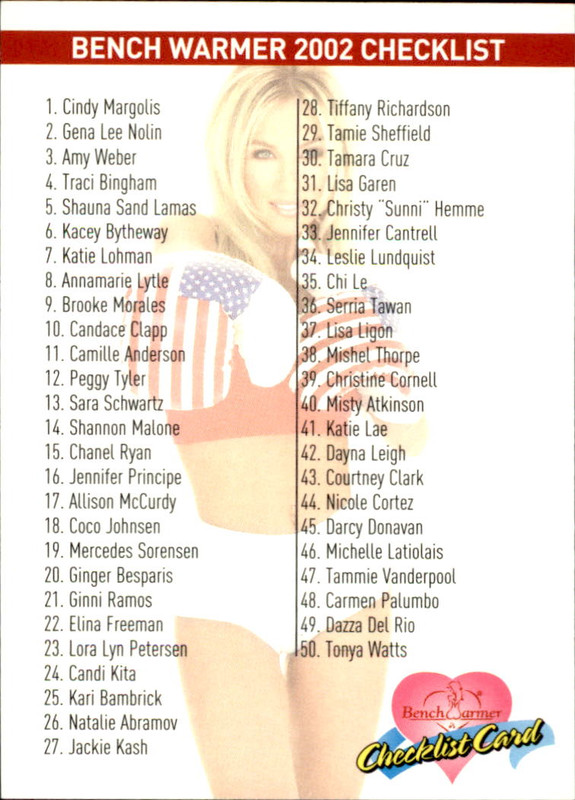 2002 Bench Warmer Series 1 Cards #1-100 You Pick the Cards You Need - Bild 198 von 201