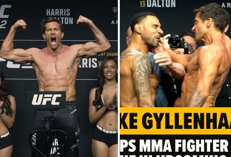 UFC показаха, че са най-добрите! Снимаха сцена на &#039;Road Housе&#039; на кантара за UFC 285