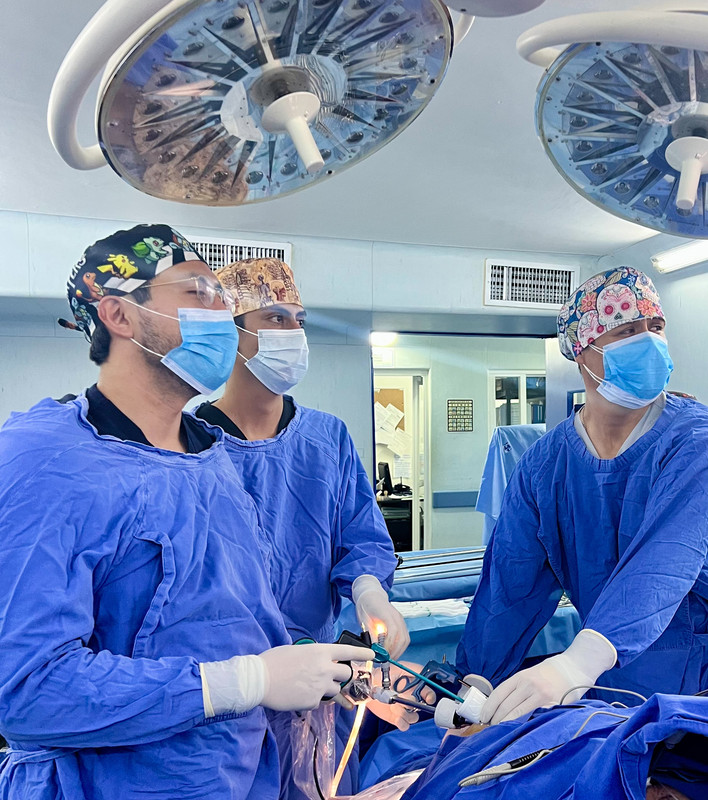 Cirugía laparoscópica de hernia