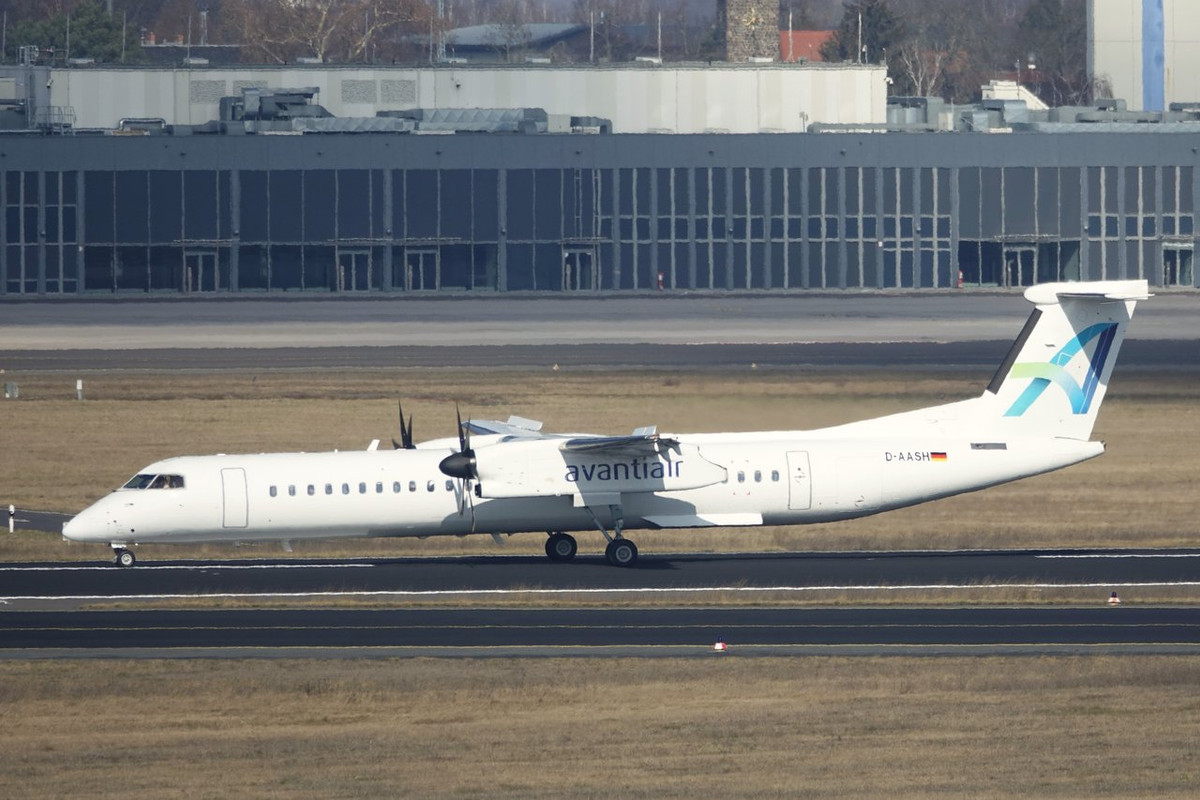 DHC-8-402Q Dash 8 Avanti Air D-AASH 2.3.25 BER
