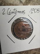 2 Céntimos de 1905 (*05). Alfonso XIII .SM-V. Opinión. IMG-20220322-160236