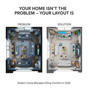 Smart home organization solutions including vertical storage and multifunctional furniture