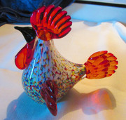 MURANO ROOSTER 1