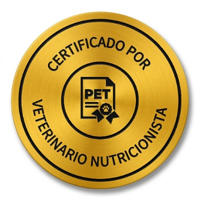Certificado por Veterinario Nutricionista