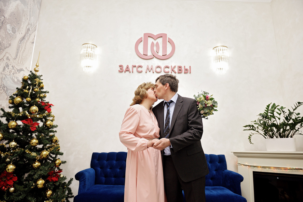 Юбилей 25 лет свадьбы в Кутузовском ЗАГСе Москвы: Серебряная гармония любви и традиций
