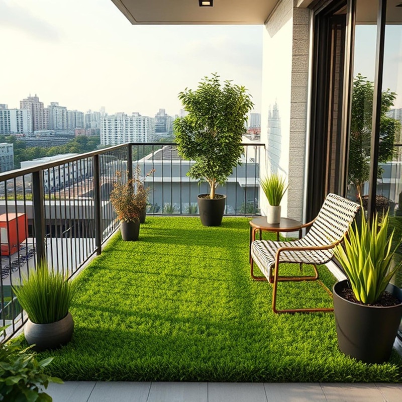Artificial grass from Tanabana Decor, Dwarka
