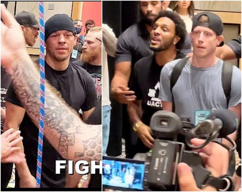 Ей Джей Маккий и Нейт Диас си скочиха на бой