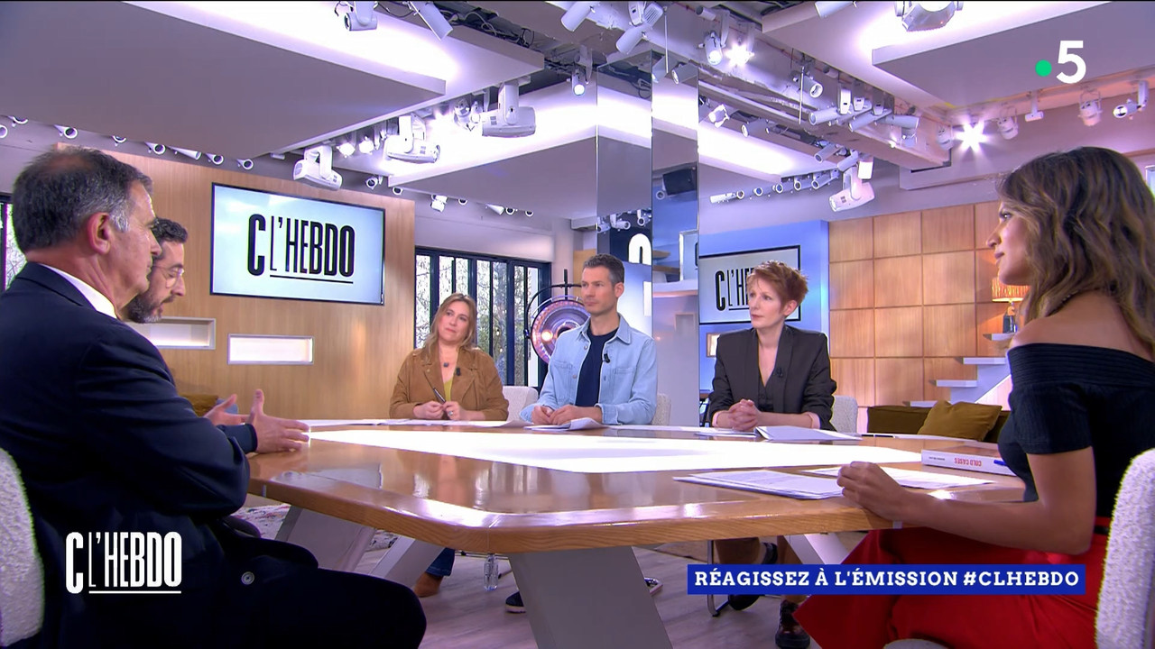 C l'hebdo - Saison 8 - Invités Antoine Vitkine, Lukas Aubin,Jacques Dal..._France 5_2024_03_30_18_57