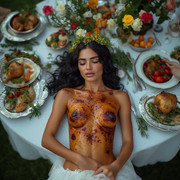 Garden wedding wom served Blackh 0 43