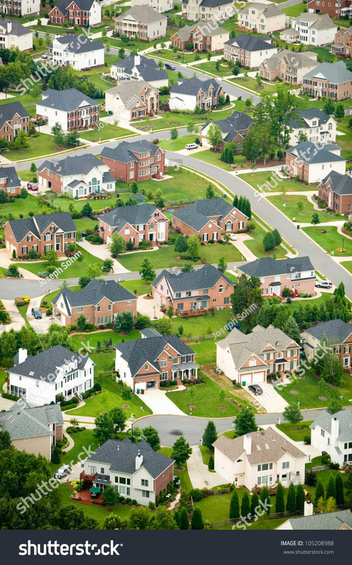 stock-photo-aerial-view-of-housing-development-in-charlotte-north-carolina-105208988