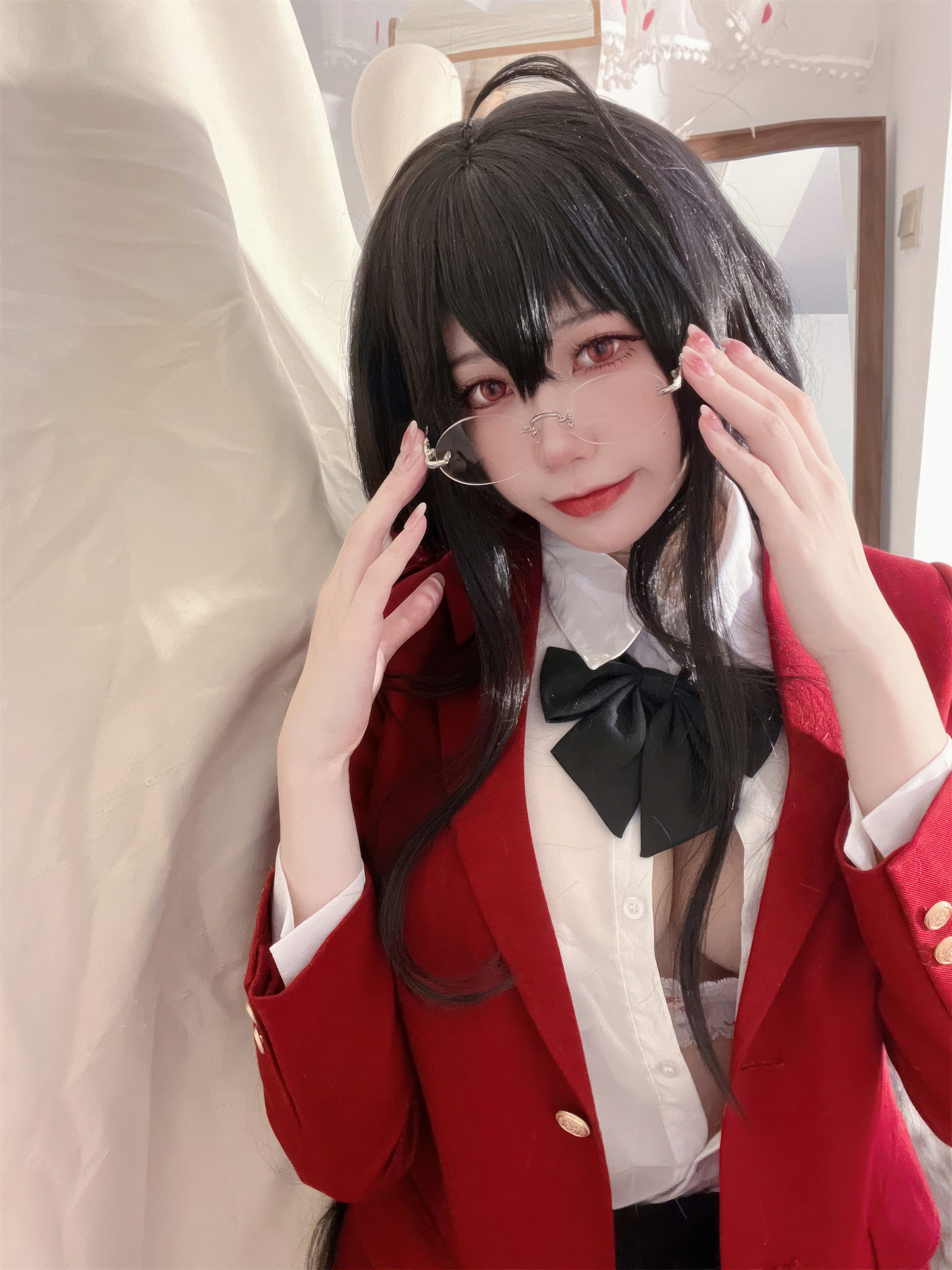 安食Ajiki 碧蓝航线大凤JK写真集 – 动漫COS & 制服美少女 [41P-281.6M]插图2