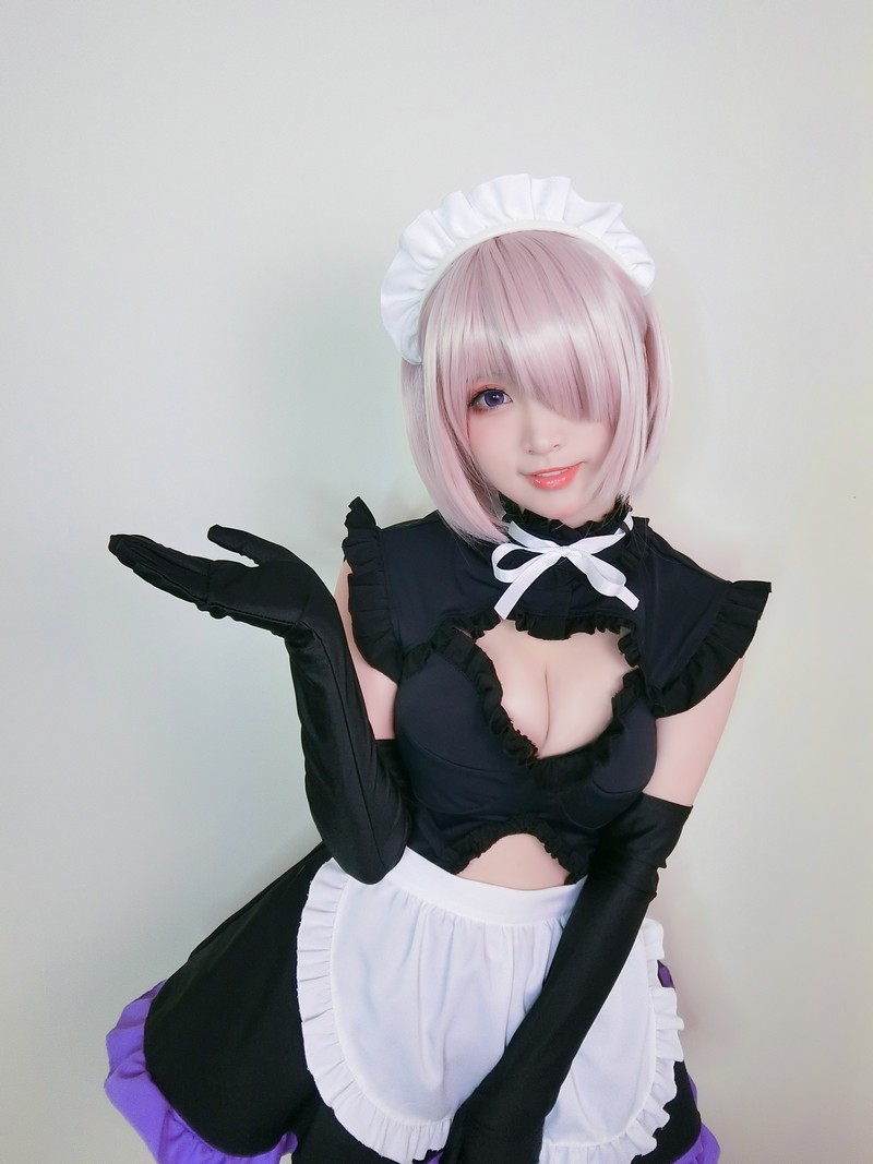 星野Saori 玛修 Mash Kyrielight Cosplay Fate系列写真【13P-64MB】插图7