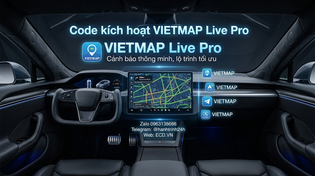 hỗ trợ vietmap live