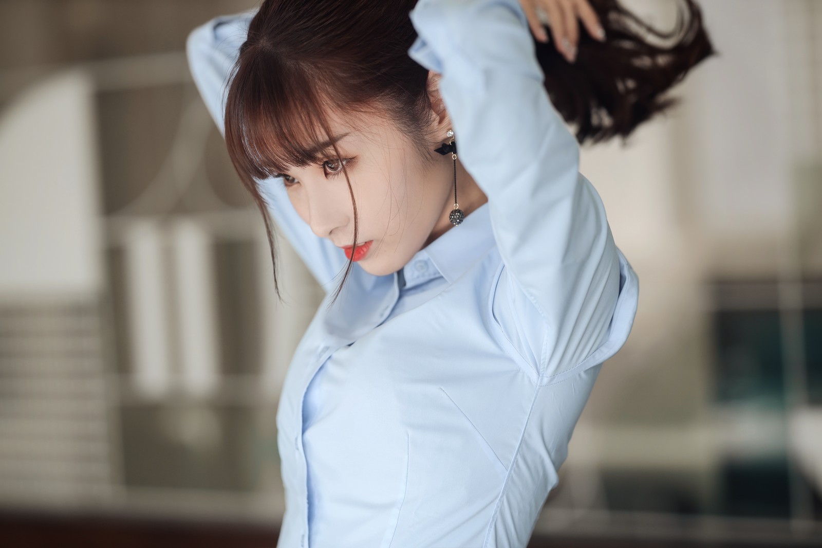 泥泥汝 OL 女郎 A 主题 写真图集｜职业风高清摄影（31P｜155MB）插图1