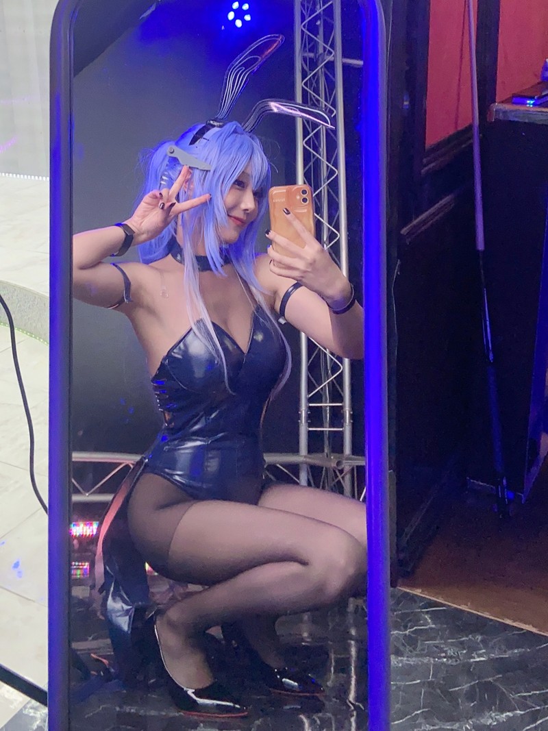 切切Celia 花园兔女郎 Bunny Cosplay 高清写真图集 41P插图9