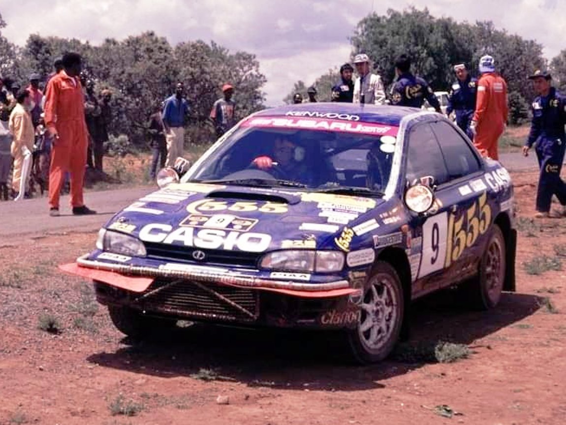 WOW EXTREMELY RARE Subaru Impreza WRX WRC Miyoshi Winner Safari