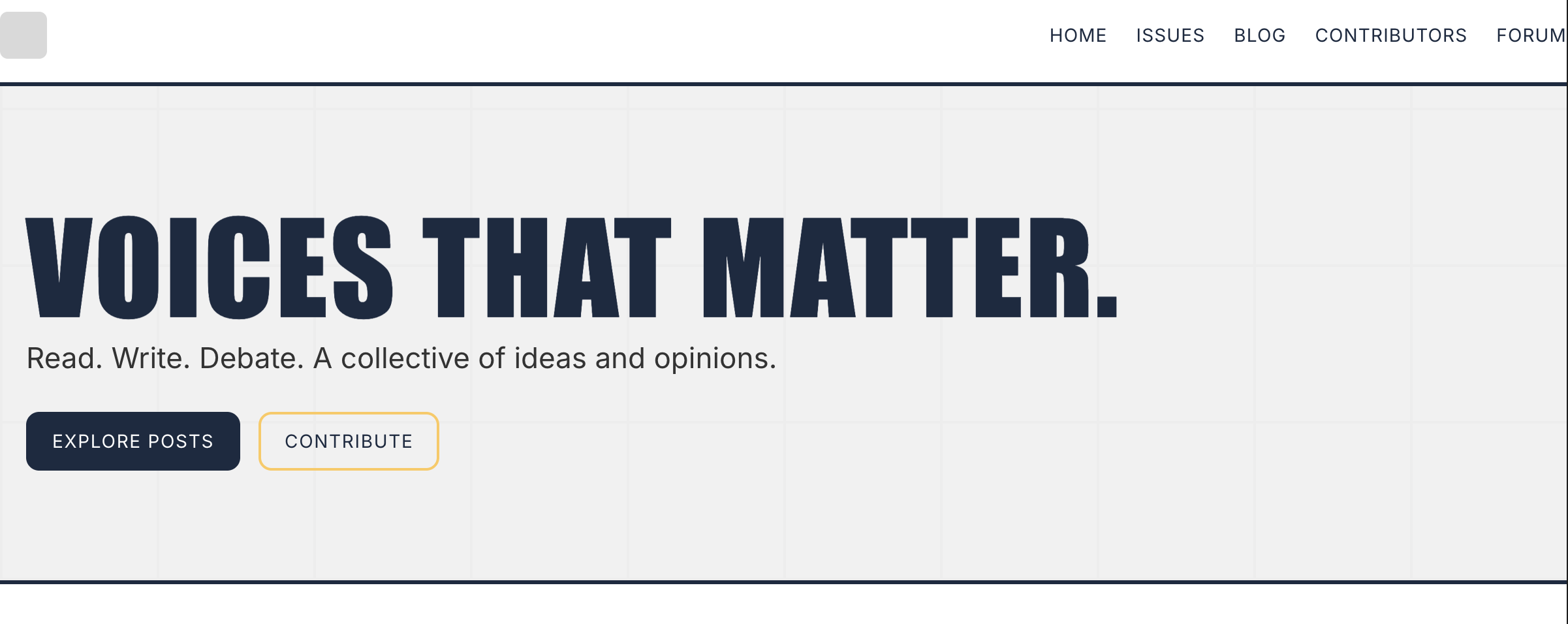 Voices desktop – primary