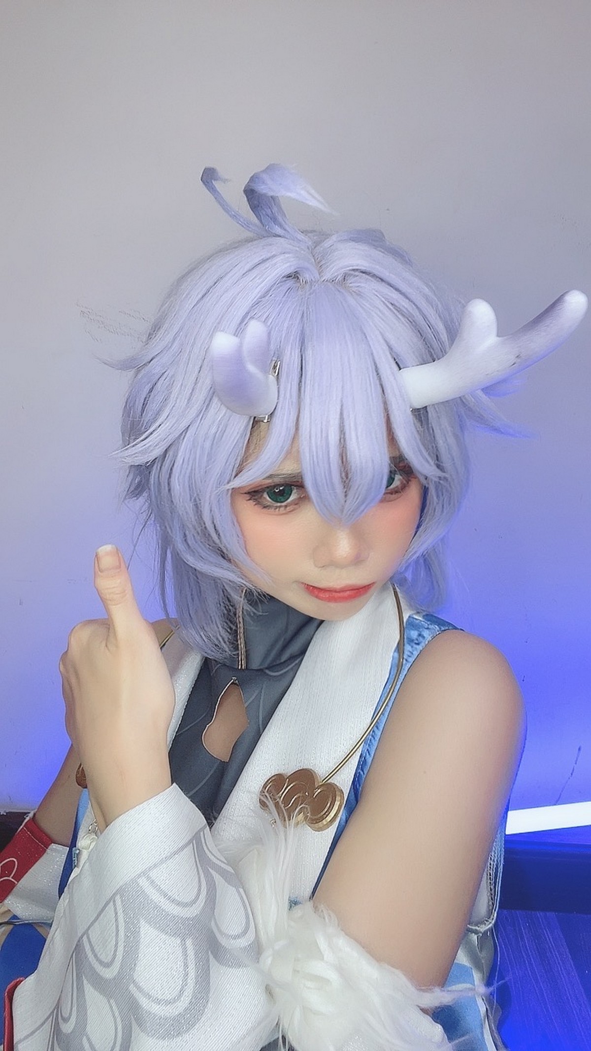 PoppaChan Bailu Cosplay Pack (Honkai Star Rail) – 155 Photos 12 Videos 457MB插图6