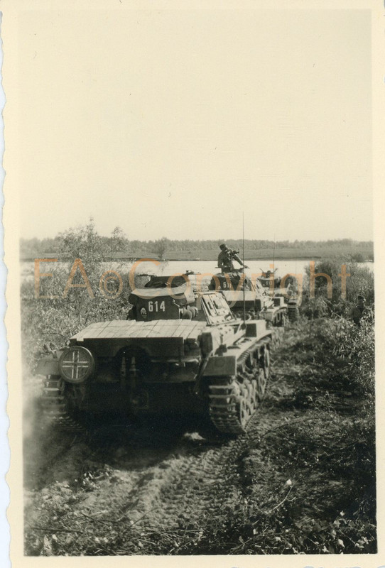 Panzer III Tank Kämpfe Russland 18. Panzerdivisi