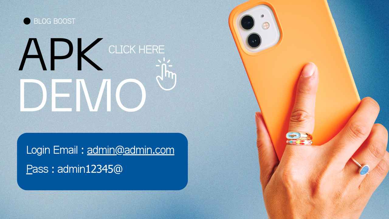 BlogBoost Pro - Flutter Blog & CMS with PHP Backend - 13