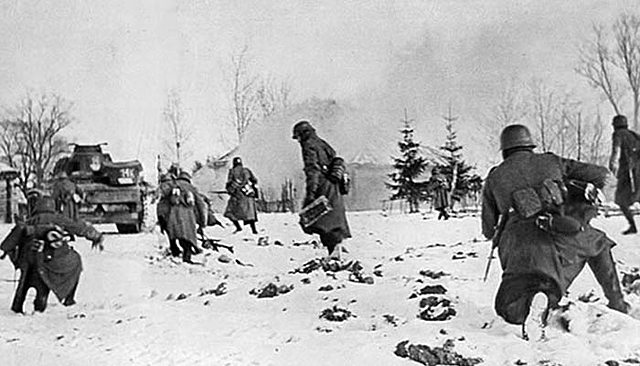 La dureza del invierno ruso frenó el avance de la temible infantería alemana