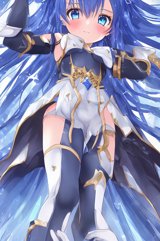 01679-1684117746-extremely detailed bishoujo DATE_ A_LIVE, detailed ((armor)) [white_dress] and blue