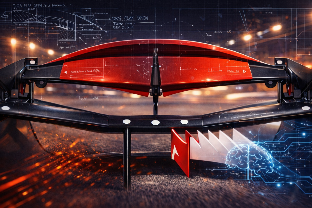 Ferrari usa IA para criar asa traseira “cambalhota” na F1 2026: ousadia ou gambiarra high-tech?