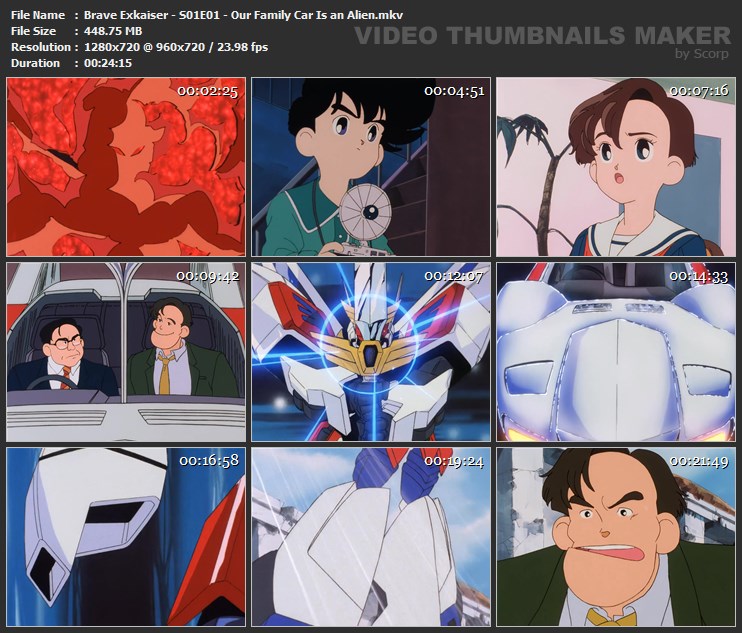 Brave Exkaiser - S01E01 - Our Family Car Is an Alien.mkv
