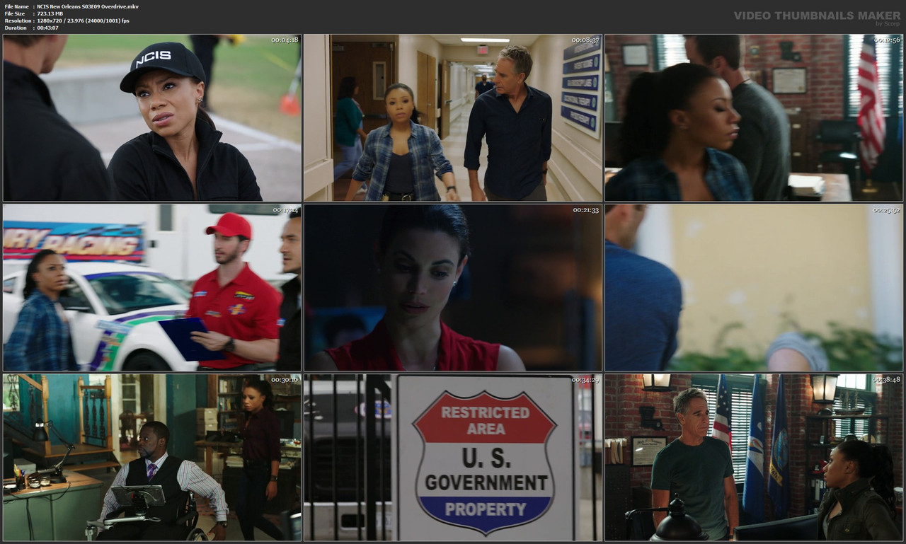 NCIS New Orleans S03E09 Overdrive.mkv