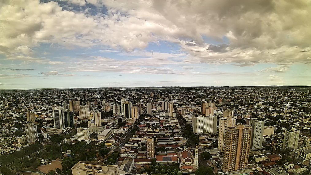 Campo Grande nesta manhã de segunda-feira