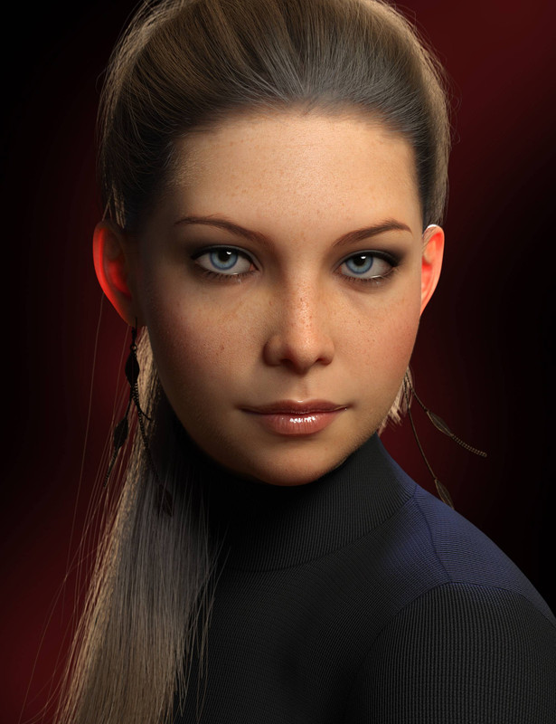 Zoey HD for Genesis 8 Female